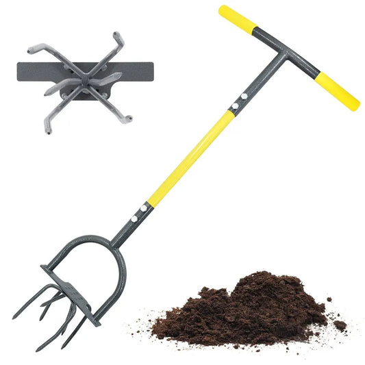 Manual Garden Twist Tiller Cultivator
