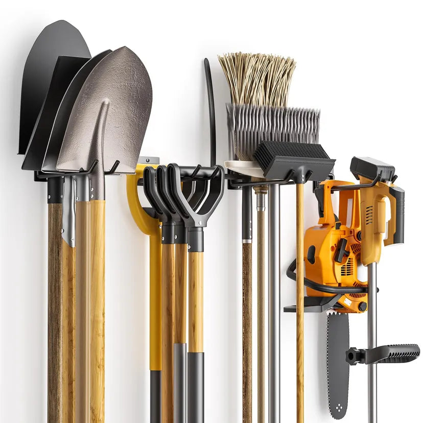 Wall-Mounted Garage Storage Hooks (4 Pack)