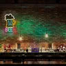 Beer Neon Sign LED Wall Light, USB Powered Bar & Man Cave Decor (16.5"x10.1")