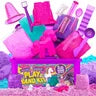 GirlZone Unicorn Kingdom Sand Kit – Creative Squishy Sand Craft Set