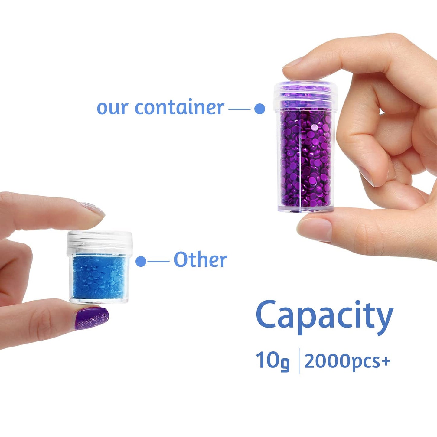 Diamond Painting Storage Case 120 Slots Organiser with Tools Accessories