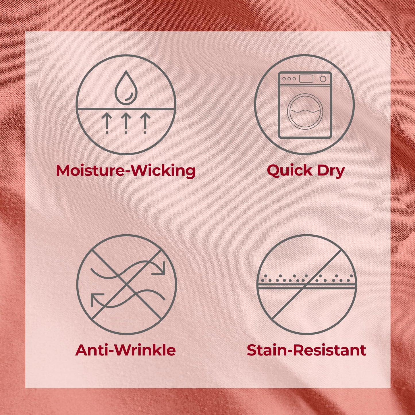 Mellanni Super King Fitted Sheet (Coral) – Soft Microfibre, 40 cm Extra Deep (180×200 cm)