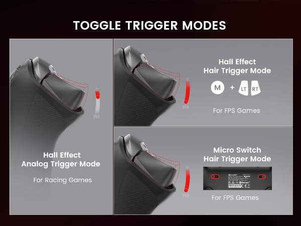 GameSir Tarantula Pro Wireless Controller Switch PC iOS Android Dock