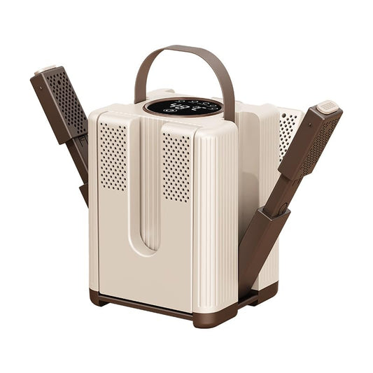 Electric Shoe & Boot Dryer 6-Arm, Dries 3 Pairs, 30-120min Timer, 48°C