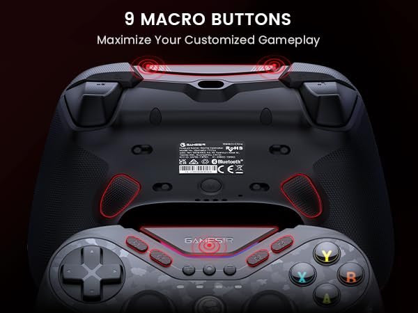 GameSir Tarantula Pro Wireless Controller Switch PC iOS Android Dock