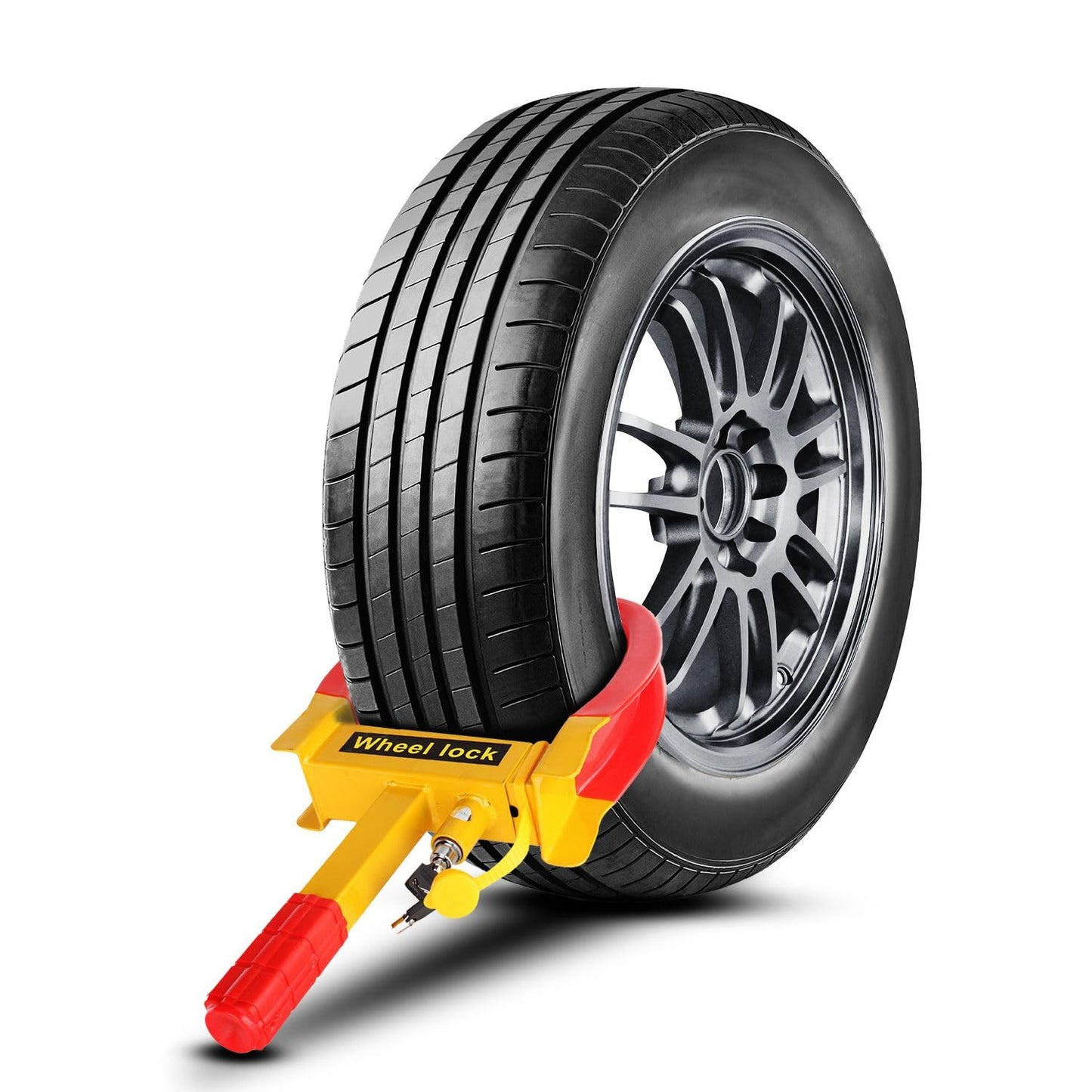 Wheel Lock Clamp Heavy Duty Anti Theft Parking Boot Car Trailer RV