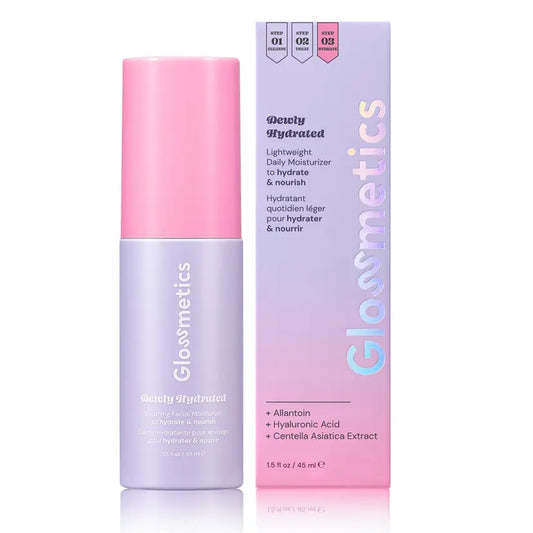 Glossmetics Dewly Hydrated Lightweight Moisturiser – Non‑Greasy Dewy Glow, 1.5 oz