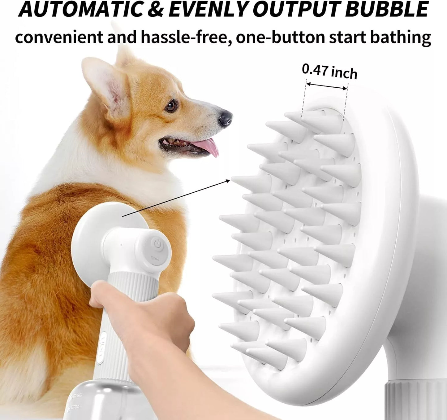 Automatic Dog Bath Brush