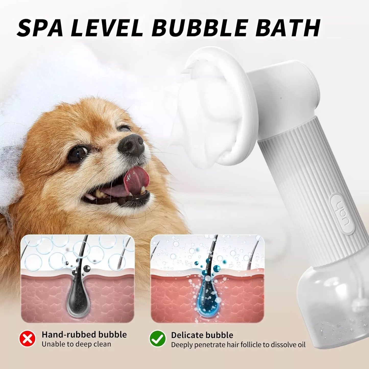 Automatic Dog Bath Brush