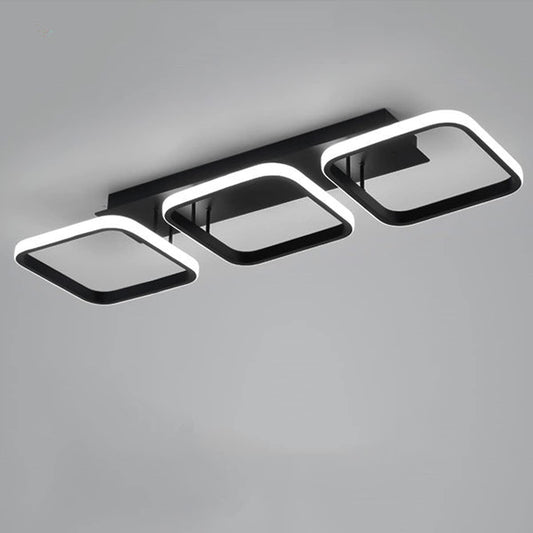 LED Ceiling Light 33W Modern Square Cool White 6000K