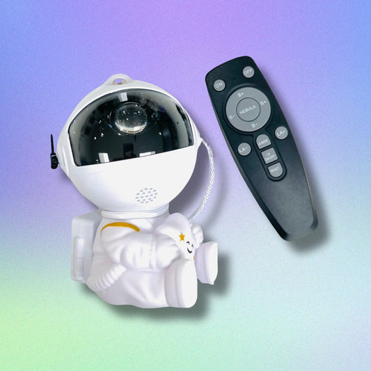 3D Astronaut Star Projector Night Light with 8 Nebula Effects for Kids